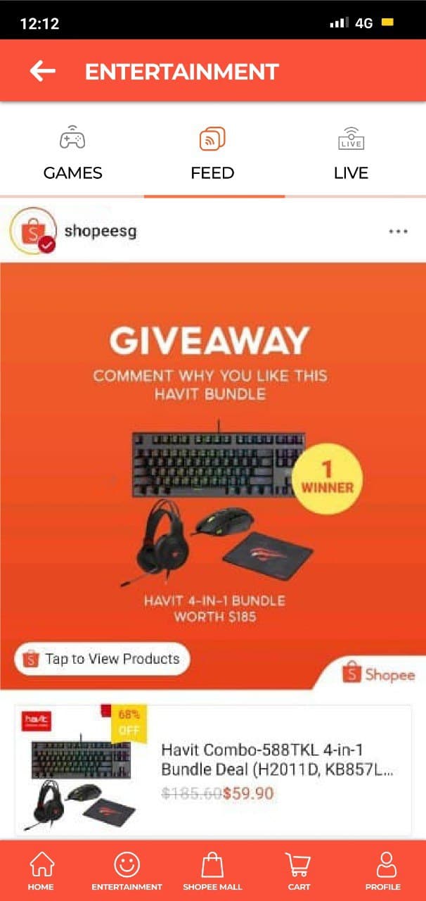 Shopee Feed