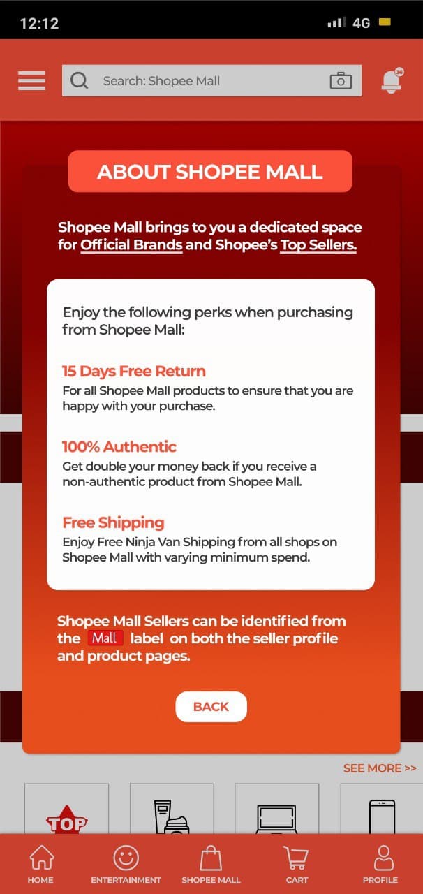 About Shopee Mall